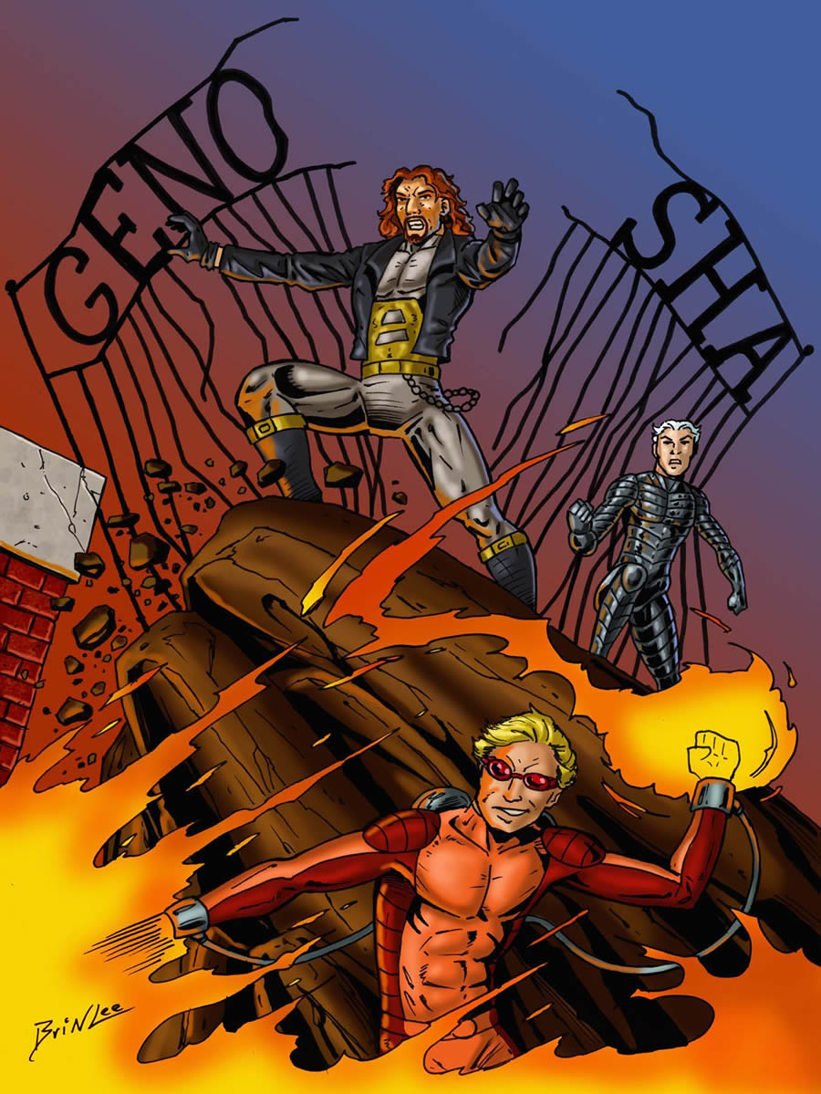 X-men Supreme Issue 17: Uprising Part 1 Panel 1